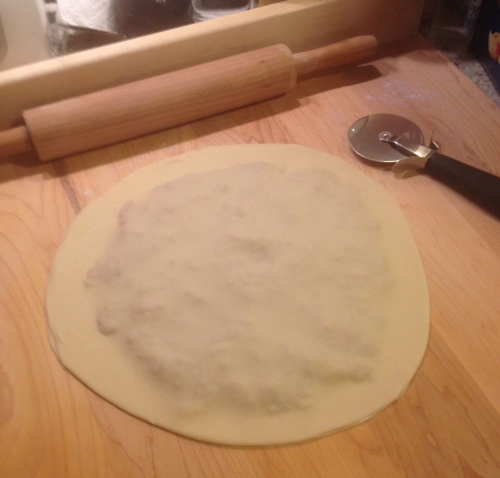 cut dough